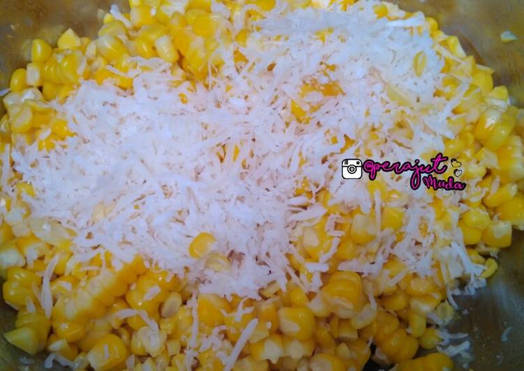 Cara masak Resep Jasuke Jagung Susu Keju  Anti Gagal