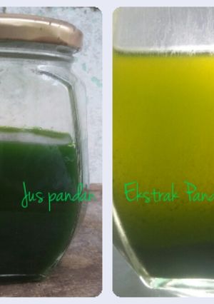 Foto resep Jus Pandan - Ekstrak Pandan