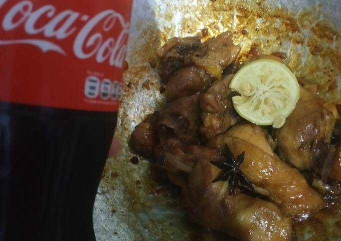 Chicken with coca-cola 🐣🍾