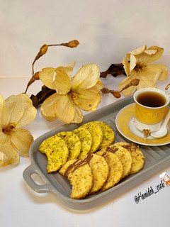 عکسی از دستور شیرینی هلالی گردویی (شیرینی عید)🌸