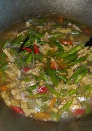Foto resep Tumis buncis tempe non Micin