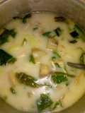 Sayur lodeh sandingan dengan cumi asing goreng #SiapRamadan