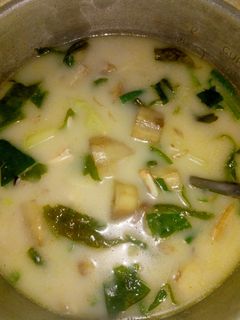 Foto resep Sayur lodeh sandingan dengan cumi asing goreng #SiapRamadan