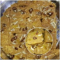 A picture of Tukri halwa.