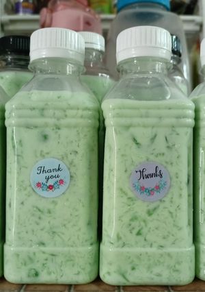 Foto resep Es Lumut Pandan