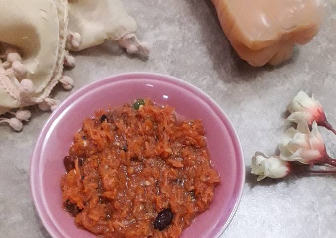 Easiest Way to Cook Perfect Rujak serut wortel