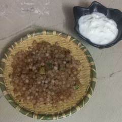 A picture of Sabudana Khichadi.