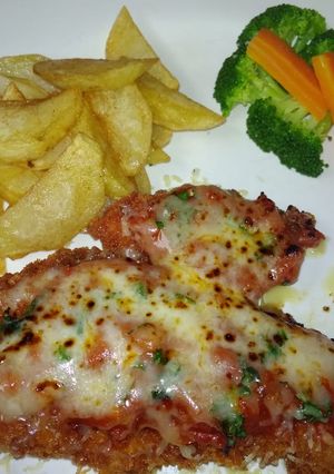 Foto resep Chicken Parmigiana.. serasa di resto