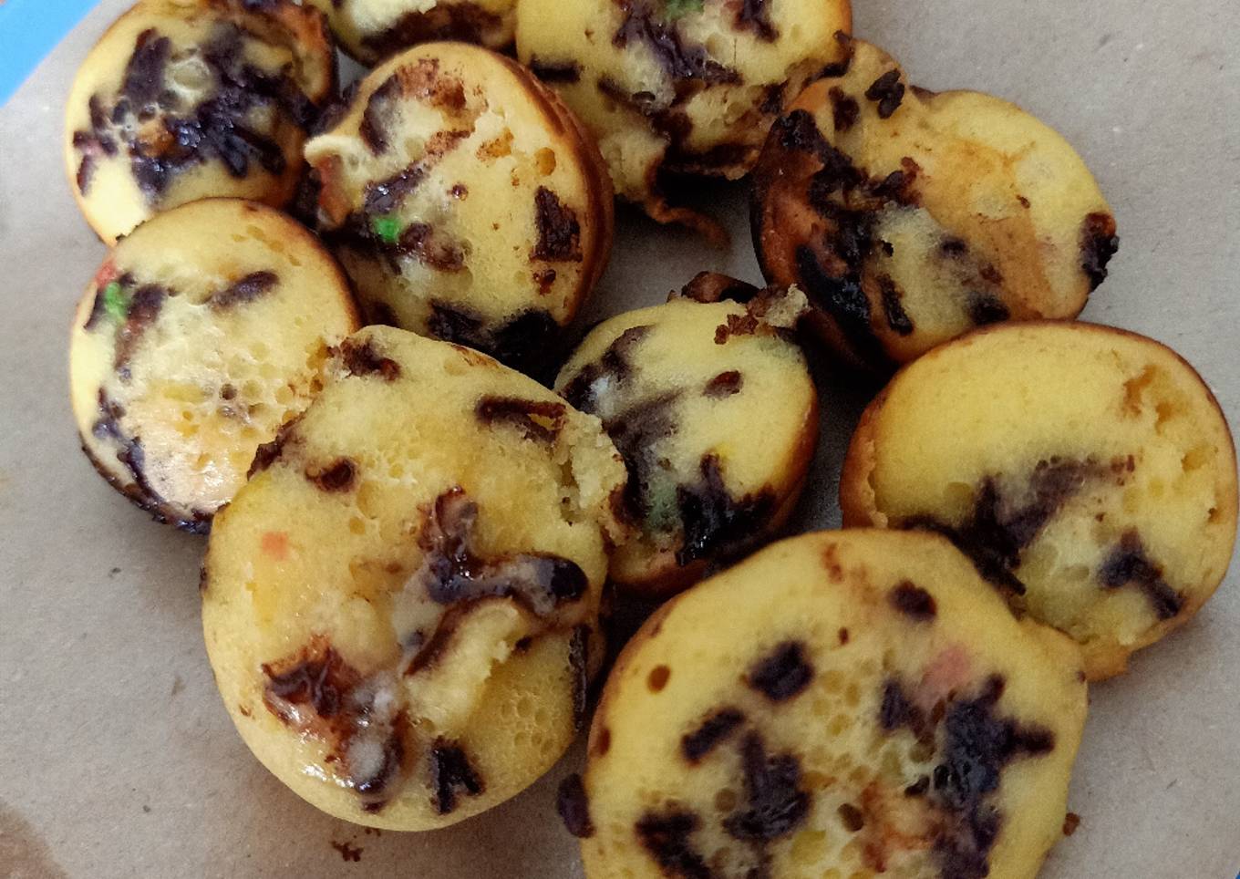 Kue Cubit sederhana (1 telur)