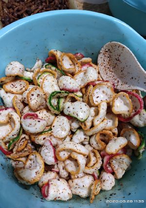 Foto resep Seblak kering kerupuk bawang