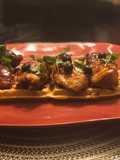 Hot Honey Chicken and Sweet Potato Waffles!