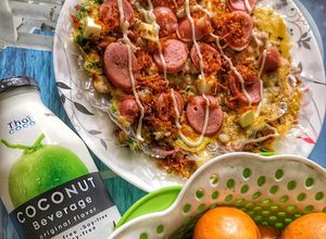 Hình của món Bánh tráng nướng Đà Lạt.