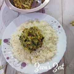 A picture of Karela/Bitter Gourd Bharta.