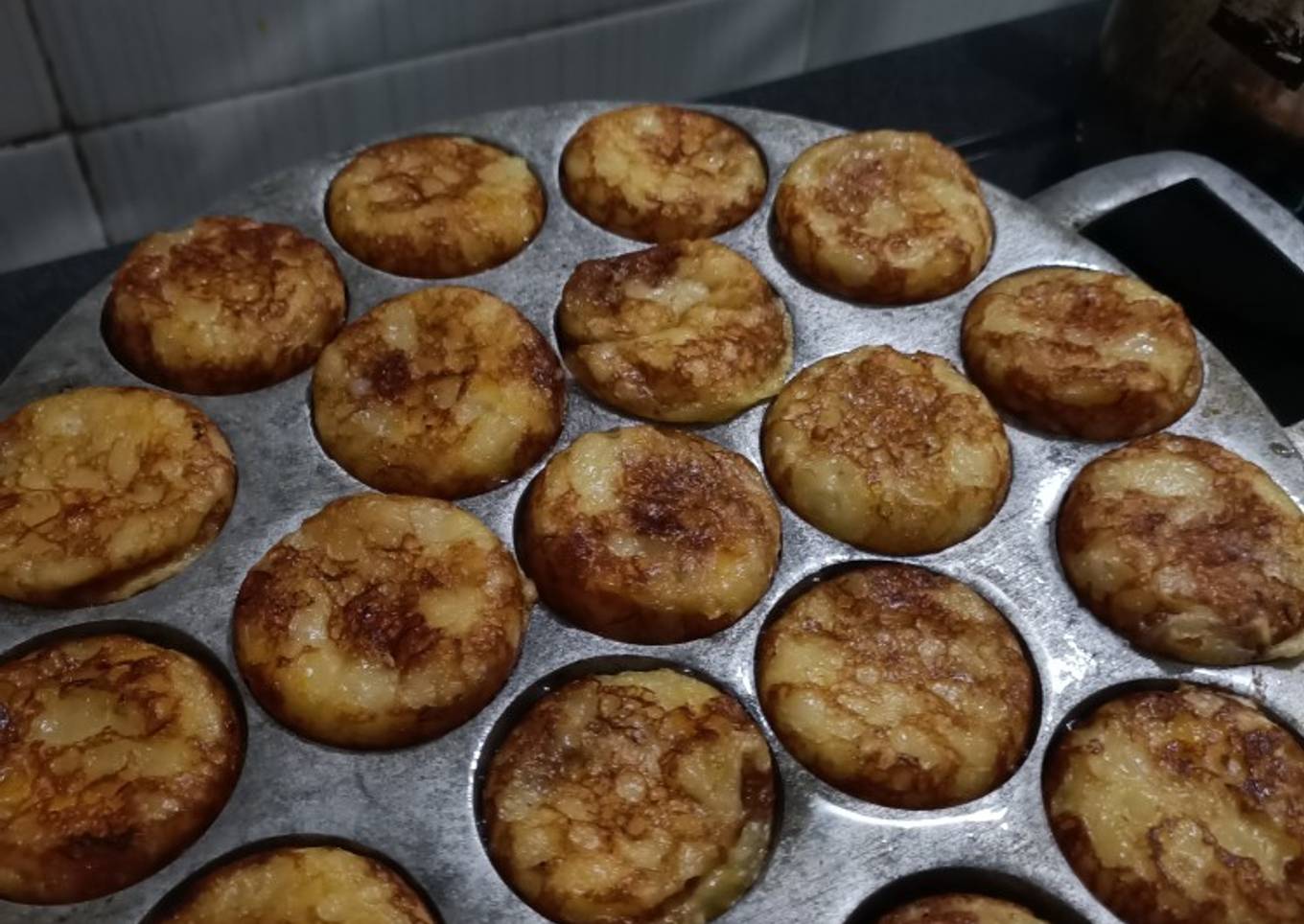 Roti pisang/ wadai pisang/ kue pisang, khas kalimantan