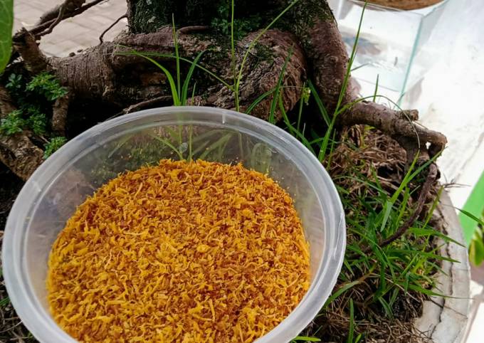 Cara Buat Serundeng kelapa Menu Enak