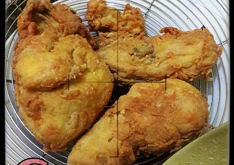 Ayam Tepung Simple / Fried Chicken