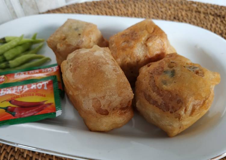 Resep Tahu isi siap goreng Anti Gagal