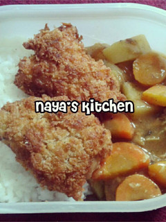 Foto resep Nasi Curry + Chicken Katsu