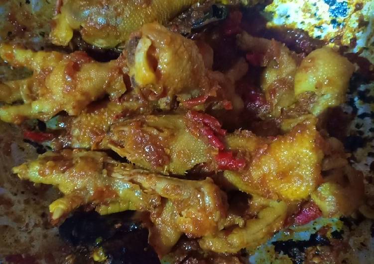 Resep Ceker setan 😈 super pedas yang Enak