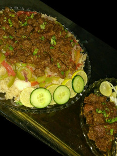 A picture of Beef BBQ Rice.
