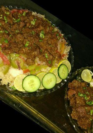A picture of Beef BBQ Rice.