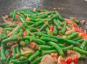 Foto resep Baby Buncis Tumis Kornet