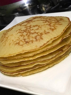 A picture of Fluffy pancakes.