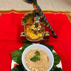 A picture of Panjiri (Bhog prasadam).
