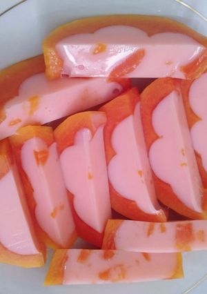 Foto resep Puding pepaya