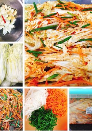 Hình của món Kim chi Hàn Quốc.