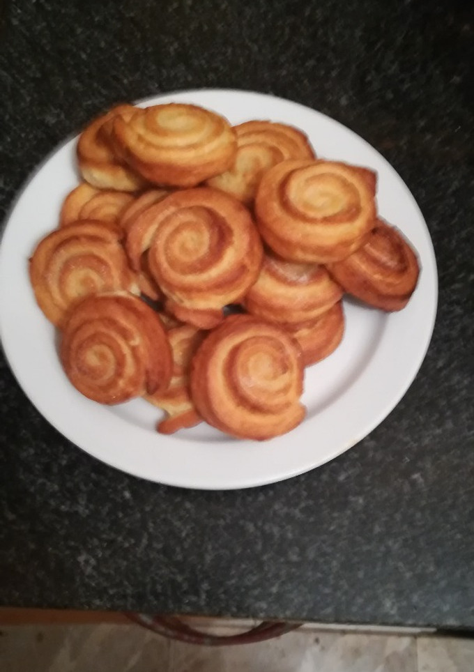Una foto de Galletas saladas de queso en crema