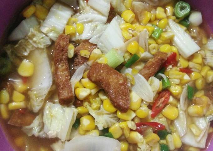 Langkah Mudah untuk Membuat Sayur Sawi Putih Tahu Jagung yang Sempurna