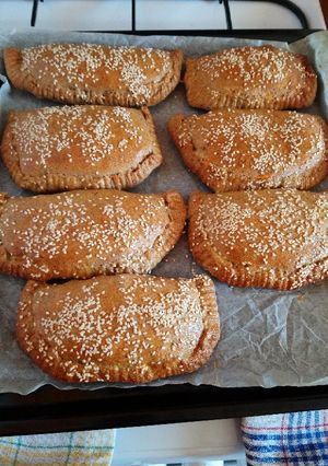Töltött pizza recept fotója