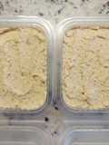 Hummus garbanzos y almendras tostadas