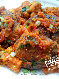 Foto resep Ikan Cakalang & Tahu Bumbu Rica Rica #Dandelion