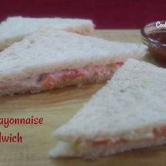 A picture of Veg Mayonnaise Sandwich.