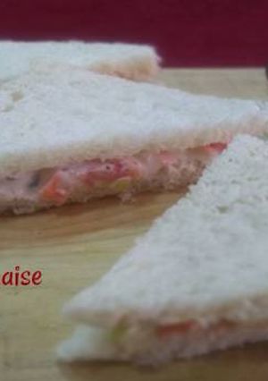 A picture of Veg Mayonnaise Sandwich.