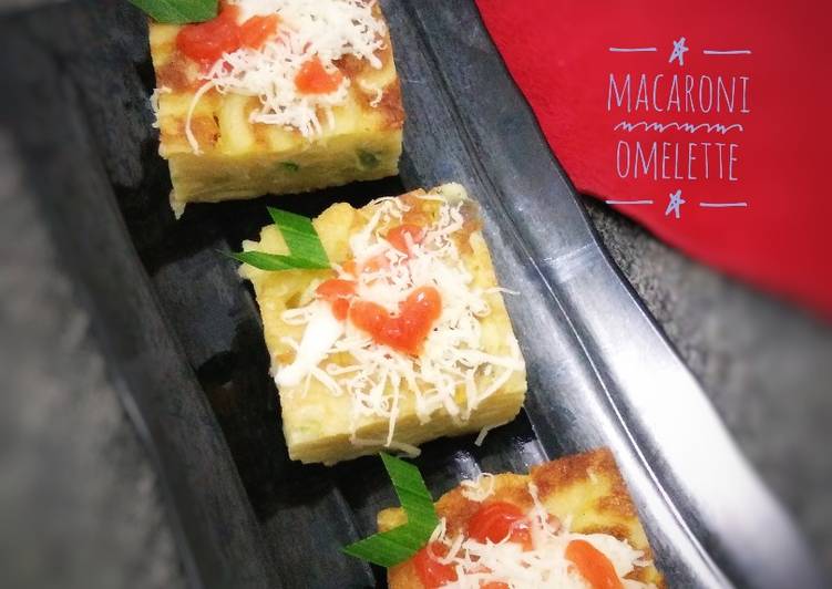Macaroni Omelette #Maree