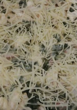 Foto principal de Acelgas con champiñones y beicon