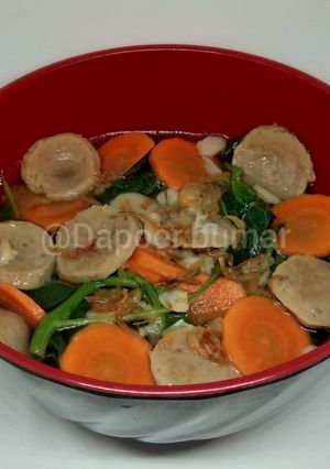 Foto resep Sop bayam