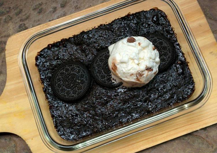 Microwave Oreo Brownie