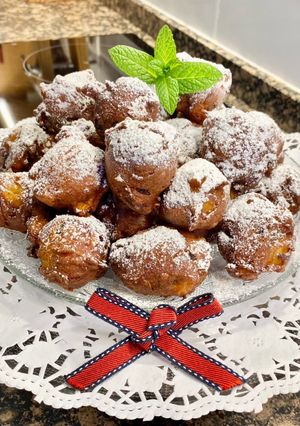 Una foto de Bocaditos de manzana con pasas