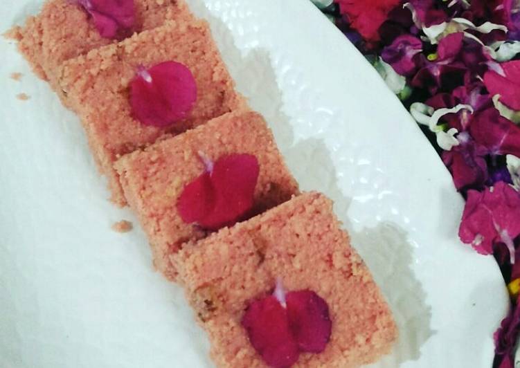 Steps to Prepare Perfect Rose Paneer Sandesh