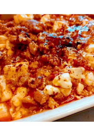 家常道地麻婆豆腐 的食譜成品照片