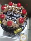 Choco Fudge Cherry Cake
