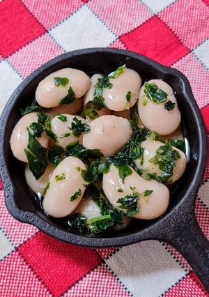 Una foto de Porotos pallares a la provenzal