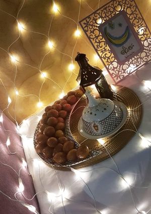 صورة لوصفة لقيمات