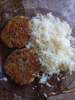Una foto de Medallones/ Hamburguesas de Lentejas
