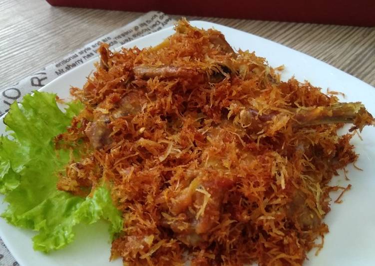 Resep Ayam serundeng (ukep), Lezat Sekali