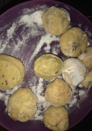 Foto resep Donut bulat renyah di luar lembut di dalam